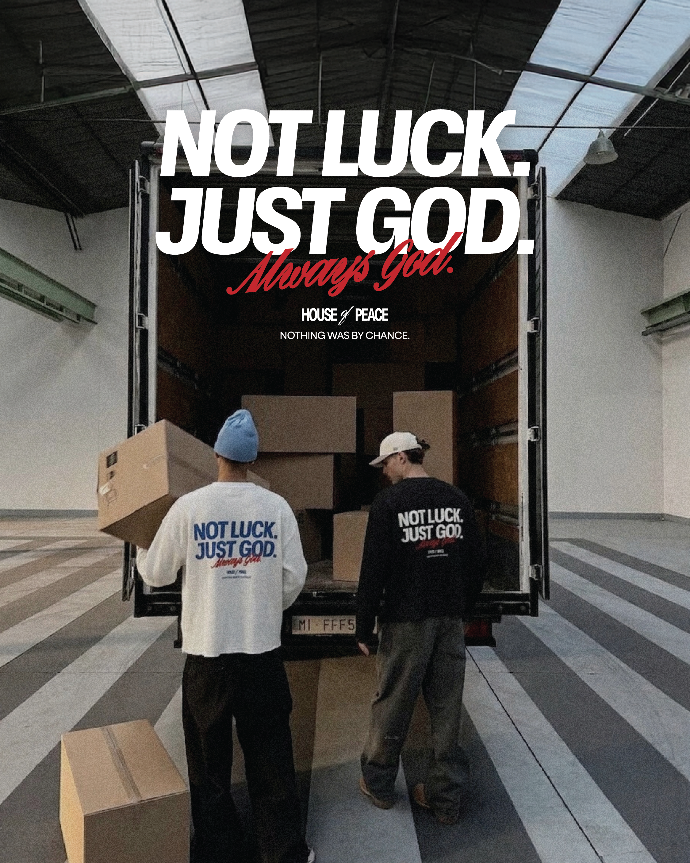 Not Luck Just God | House Of Peace®
