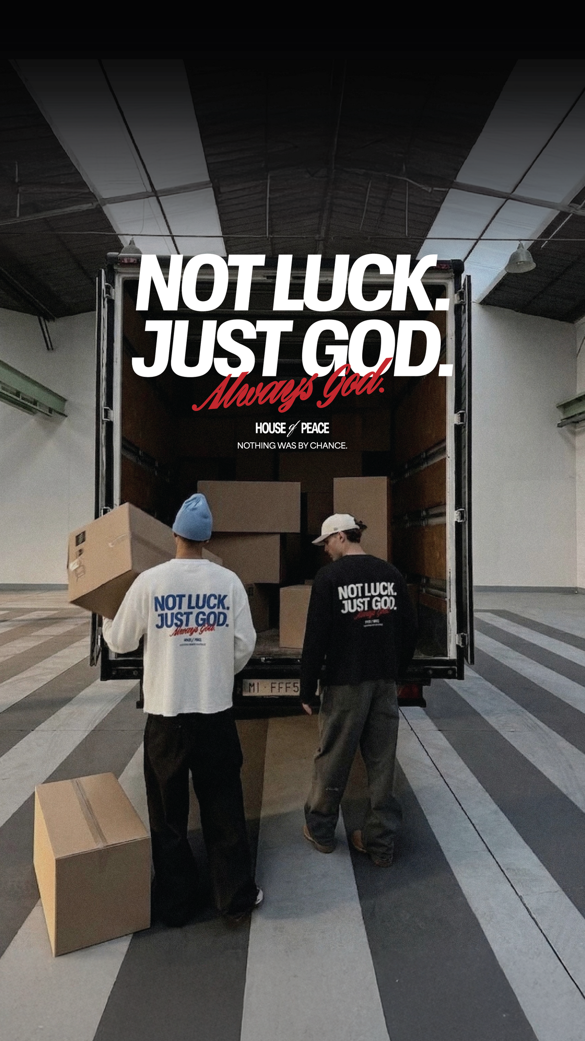 Not Luck Just God | House Of Peace®