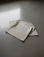 Sunday Worship Club Boxy Tee Beige | House Of Peace®