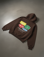 Everyday Miracles Brown Boxy Hoodie | House Of Peace®