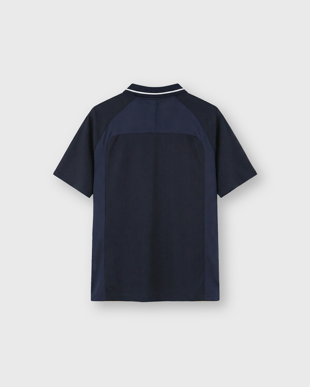 Jesus Loves You First Navy Blue Striped Soccer Jersey | House of Peace®