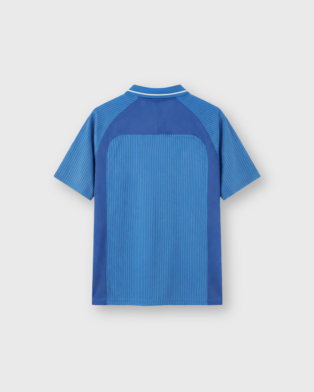 Jesus Loves You First Blue Striped Soccer Jersey | House of Peace®