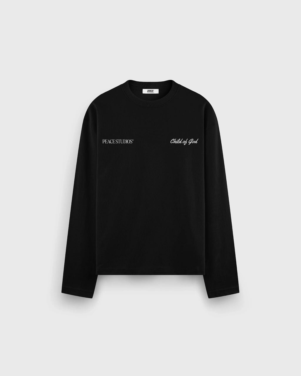 Child of God Longsleeve Loose Fit Tee Black | House Of Peace®