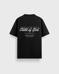 Child of God Black Heavyweight Loose Fit Tee | Peace® PEACE STORE