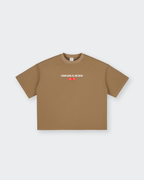 I Have God Vintage Brown Washed Boxy T-Shirt | House of Peace®