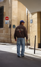 Prince of Peace Brown Plaid Full-Zip Track Jacket | House of Peace®