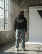 Know Jesus, Know Peace Premium Black Boxy Hoodie | House Of Peace®