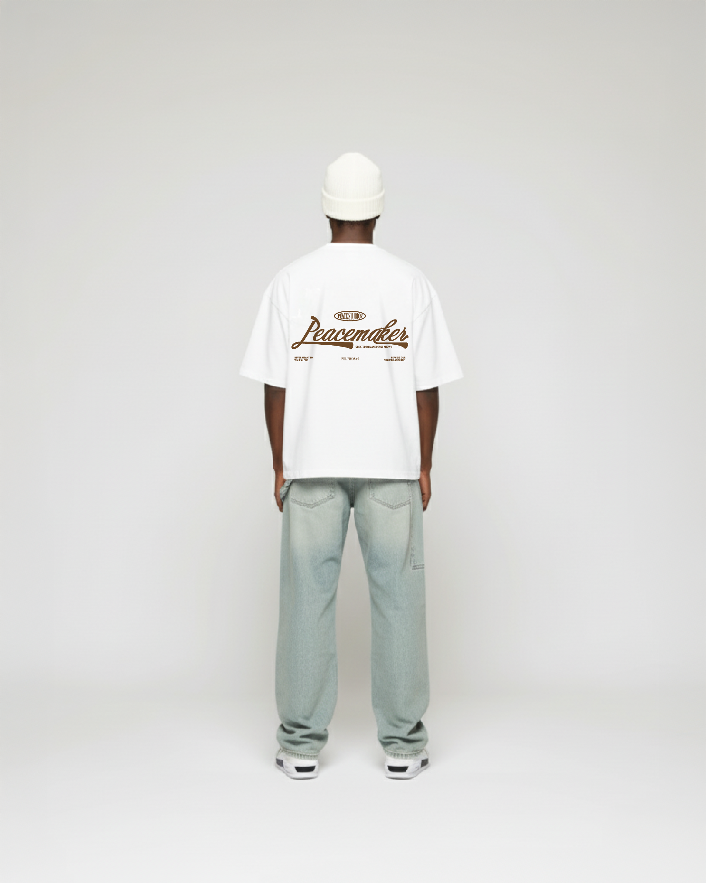 Peacemaker Boxy Tee White | House Of Peace®