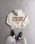 I Have God Oat Gray Oversized Heavyweight Hoodie | House of Peace®