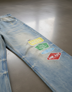 Everyday Miracles Sun Fade Raw Hem Jeans | House Of Peace®
