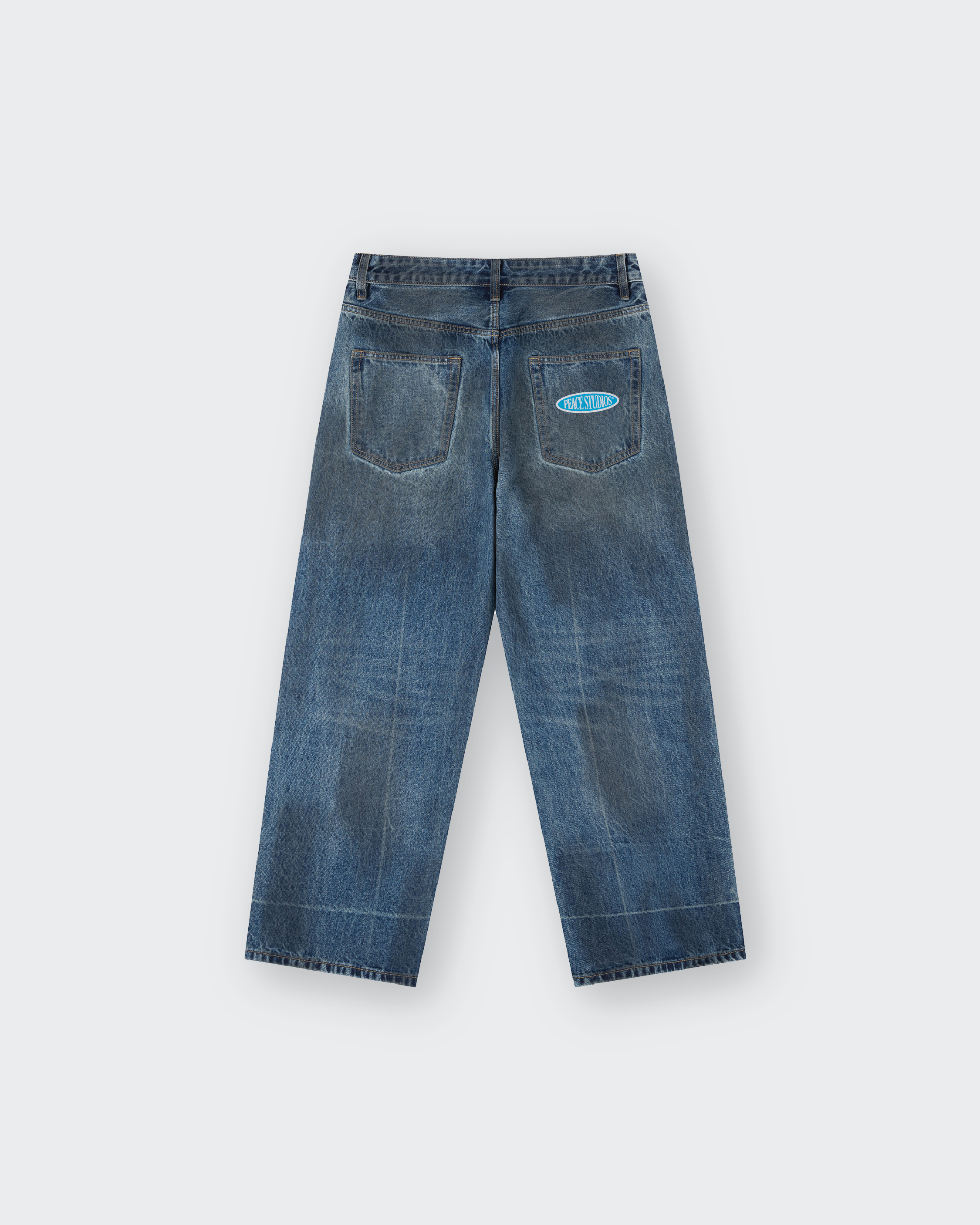 Everyday Miracles Vintage Wash Baggy Jeans| House Of Peace®