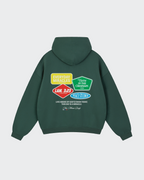 Everyday Miracles Green Boxy Hoodie | House Of Peace®
