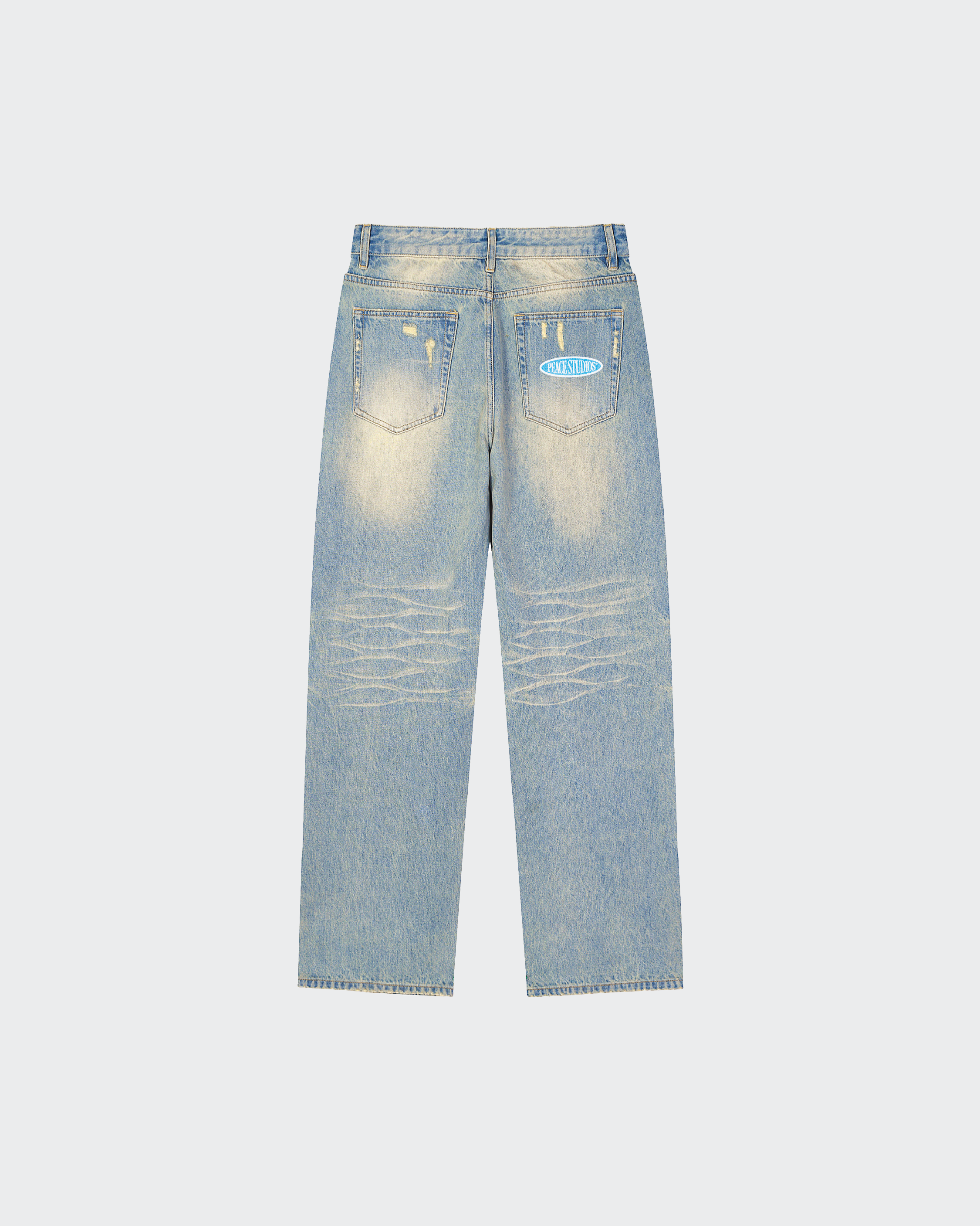 Everyday Miracles Sun Fade Raw Hem Jeans | House Of Peace®