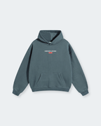 I Have God Gray Blue Oversized Heavyweight Hoodie | House of Peace®