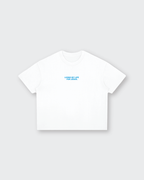 Living My Life White Boxy Drop Shoulder Tee | House of Peace®