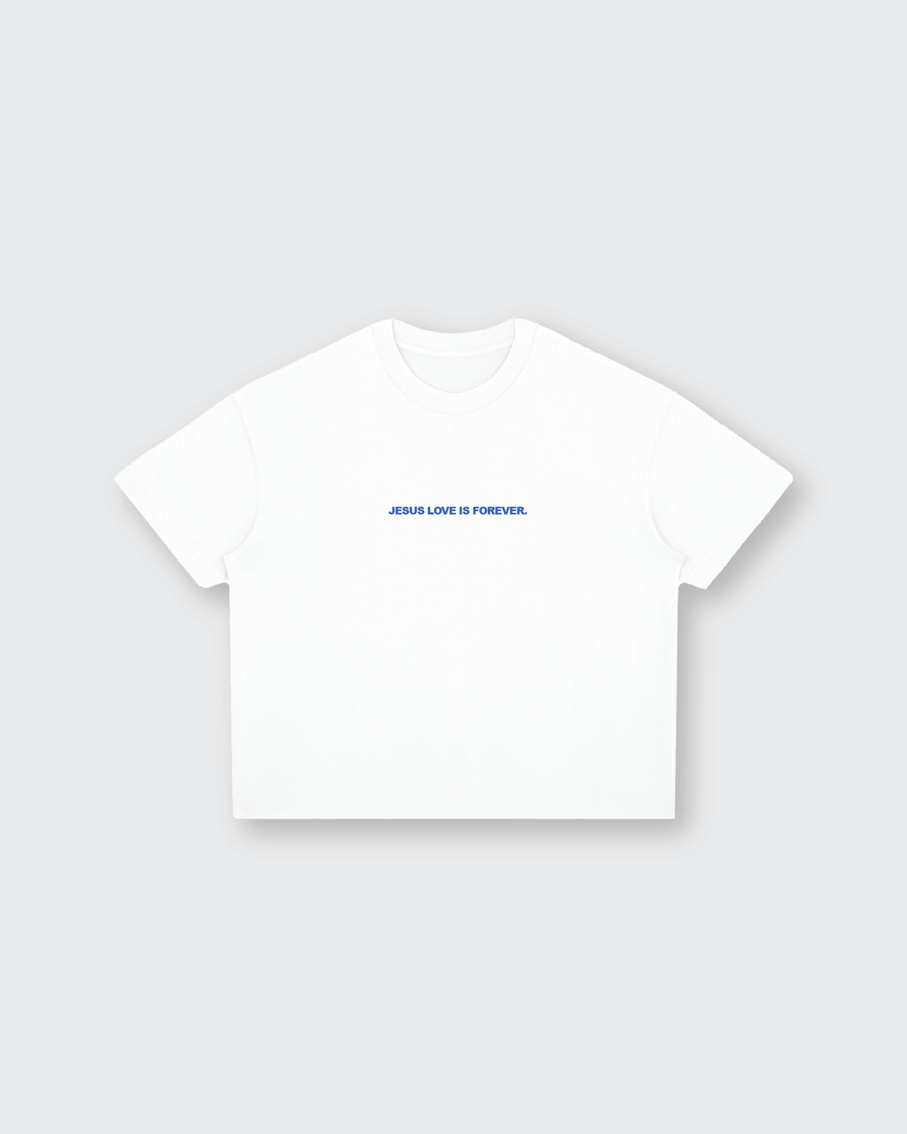 Summer Love White Boxy Drop Shoulder Tee | House of Peace®