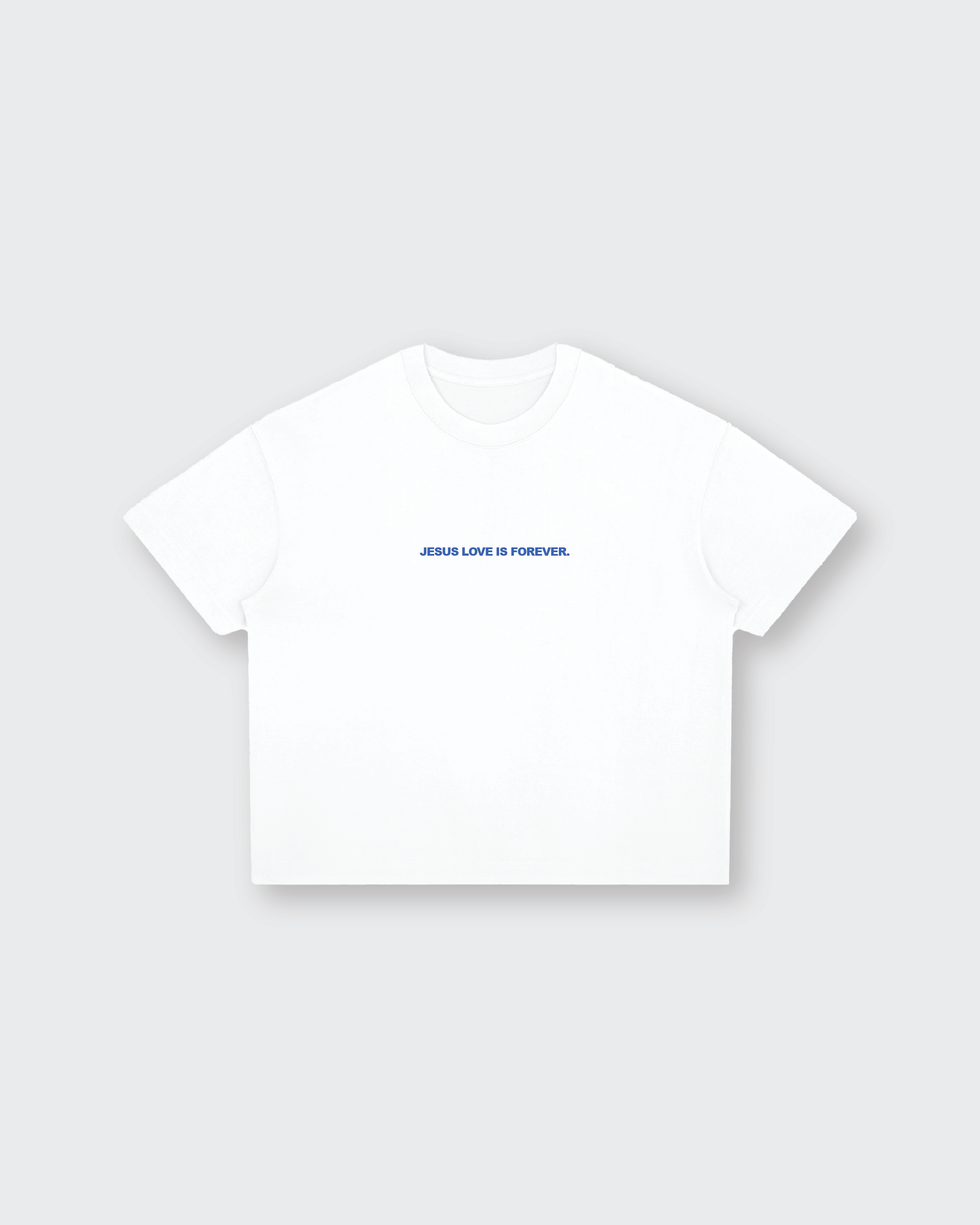 Summer Love White Boxy Drop Shoulder Tee | House of Peace®