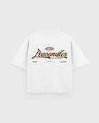 Peacemaker Boxy Tee White | House Of Peace®
