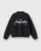 Peacemaker Heavyweight Black Fleece Polo Sweatshirt | House Of Peace®