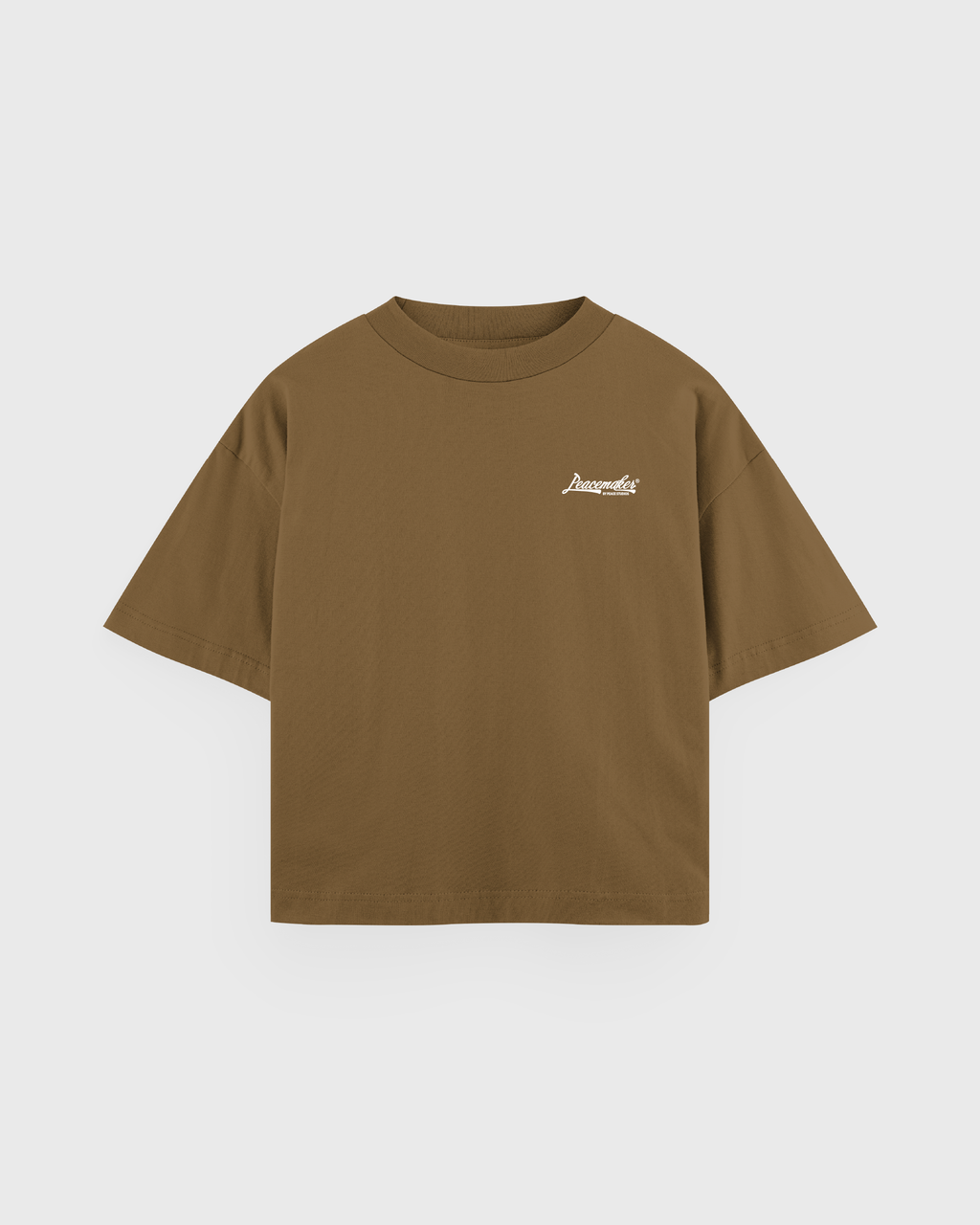 Peacemaker Boxy Tee Coffee | House Of Peace®