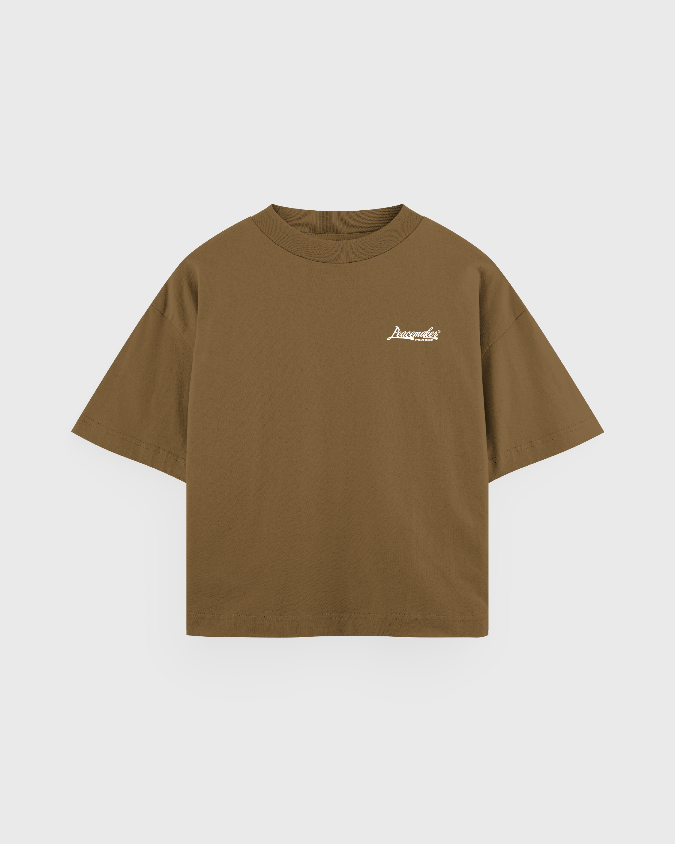Peacemaker Boxy Tee Coffee | House Of Peace®