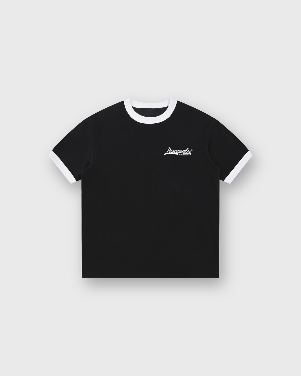 Peacemaker Vintage Style Black Ringer T-Shirt  | House Of Peace®