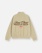 Prince of Peace Beige Plaid Full-Zip Track Jacket | House of Peace® (Copy)