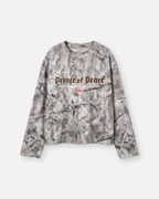 Retro Prince of Peace Camo Waffle Long Sleeve | House of Peace®