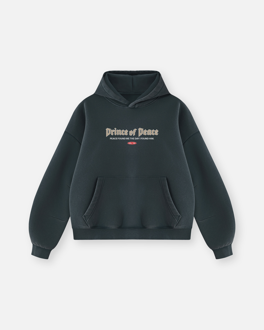 Retro Prince of Peace Boxy Fleece Hoodie | House of Peace®