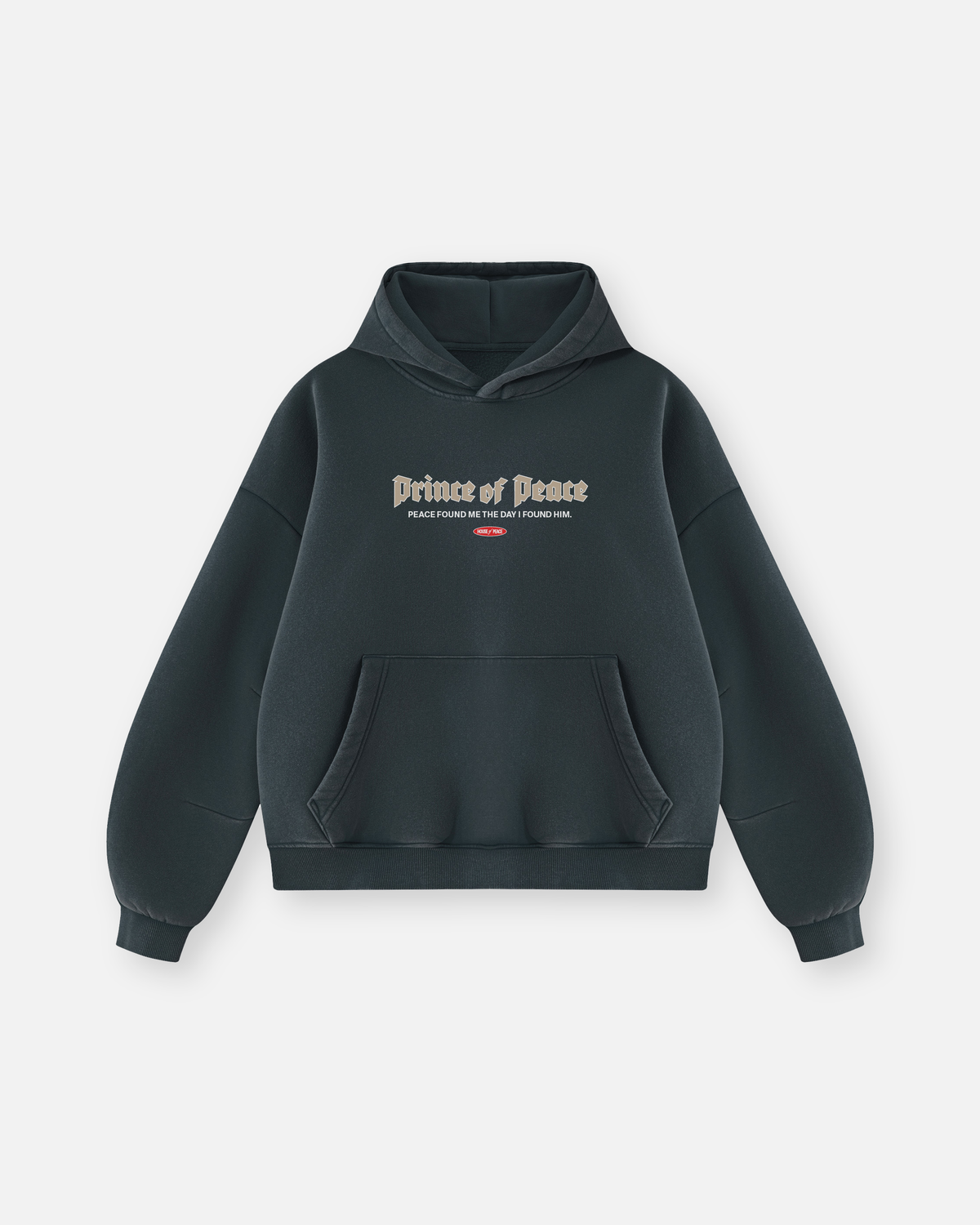 Retro Prince of Peace Boxy Fleece Hoodie | House of Peace®