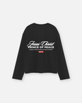 Prince of Peace Black Vintage Wash Boxy Long Sleeve | House of Peace®