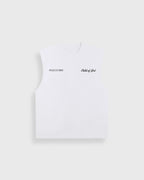 Child of God White Raw Edge Tank Top | House Of Peace®