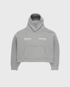 Know Jesus, Know Peace Premium Gray Boxy Hoodie | House Of Peace®