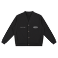 Child of God II Black Essential Heavyweight Sweat Cardigan | House Of Peace®