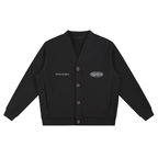 Child of God II Black Essential Heavyweight Sweat Cardigan | House Of Peace®