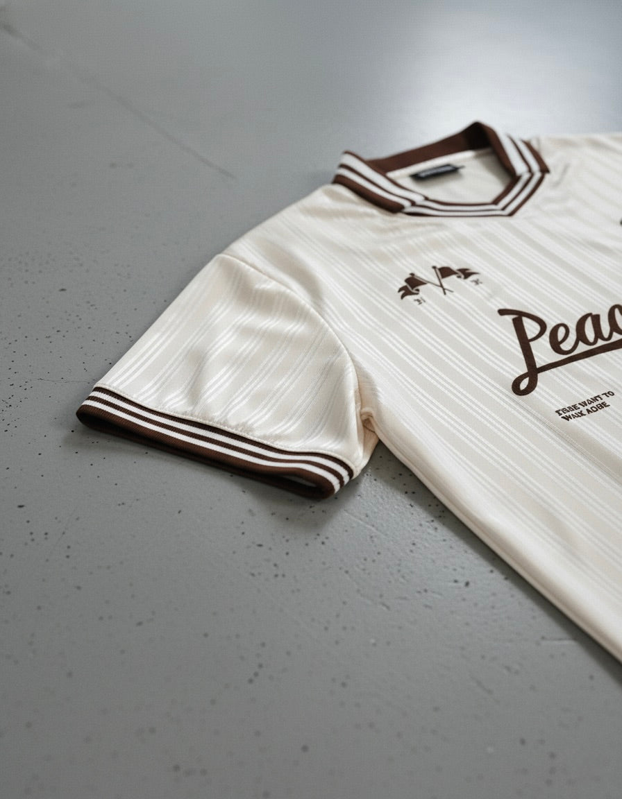 Peacemaker Contrast Stripes Polo Collar T-Shirt | House Of Peace®