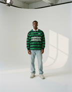Everyday Miracles Green Stripe Polo Shirt | House Of Peace®