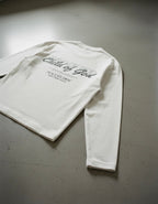 Child of God Longsleeve Loose Fit Tee White | House Of Peace®