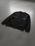 Child of God II Black Essential Heavyweight Sweat Cardigan | House Of Peace®